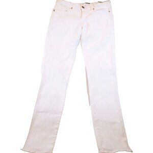Women's Jeans Rock & Republic Berlin Pants White Stretch Skinny Jeans Size 8M